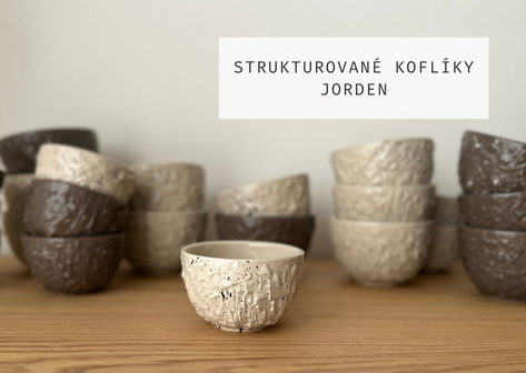 reliefní koflíky jorden