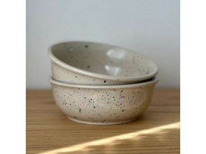 Pebble miska 600 ml světlá