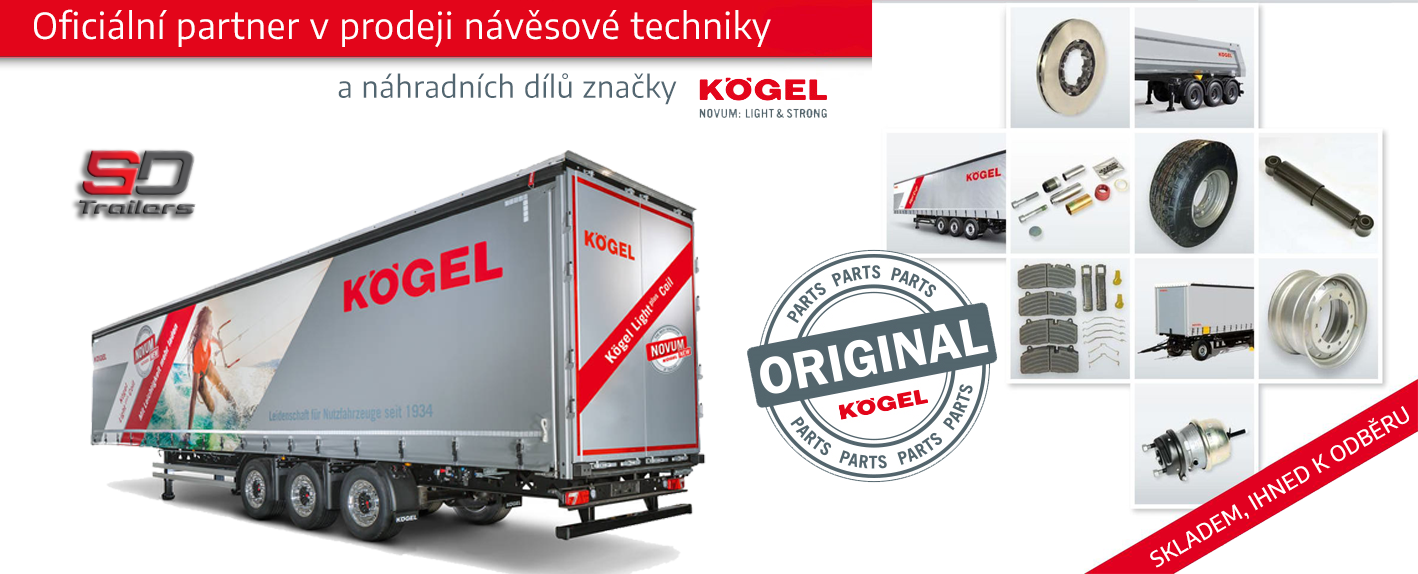 Návěsová technika a náhradní díly KÖGEL