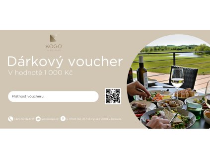 Dárkový voucher 1000
