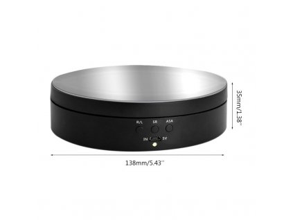 Elektronikus forgó állvány akkumulátorral