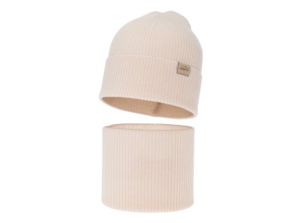 cze pl Komplet podzimni jarni divci cepice a tunel jasnorozovy 100 merino vlneny Magenta 14913 1