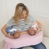stillkissen zwilling my brest friend baby wild amerikanisch rosaweiss gestreift 0026 model foto justina hariton a