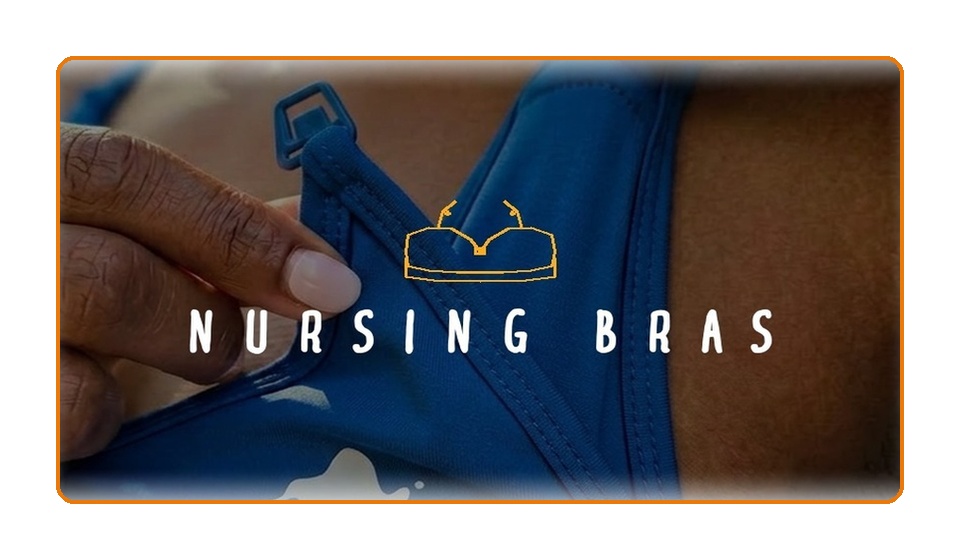 Nursing sport bras