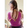 KOJO Open Back Top na dojčenie – Fuchsia (Veľkosť S)