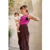 KOJO Open Back Top na dojčenie – Fuchsia (Veľkosť S)