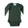 DETSKÉ BODY MERINO DARK GREEN (Veľkosť 62)