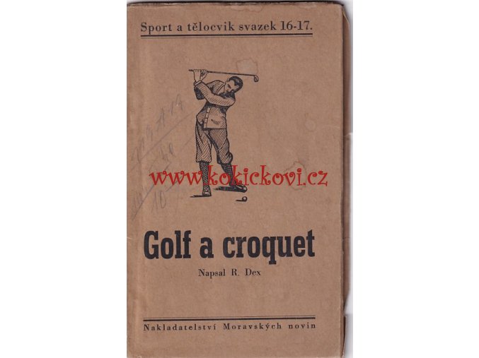 GOLF A CROQUET SUPER DÁREK Z ROKU 1927
