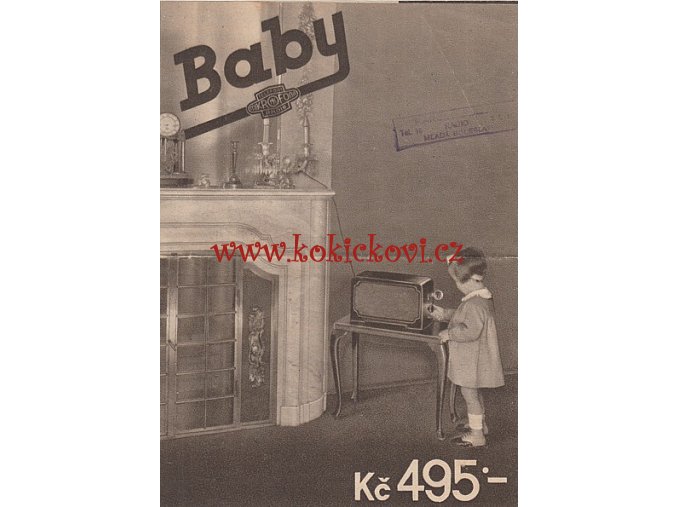 Mikrofona MK102 BABY 1936 PROSPEKT