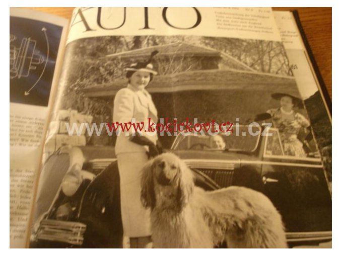Časopis Auto Autoklub Švýcarsko 1951 Ferrari Mercedes