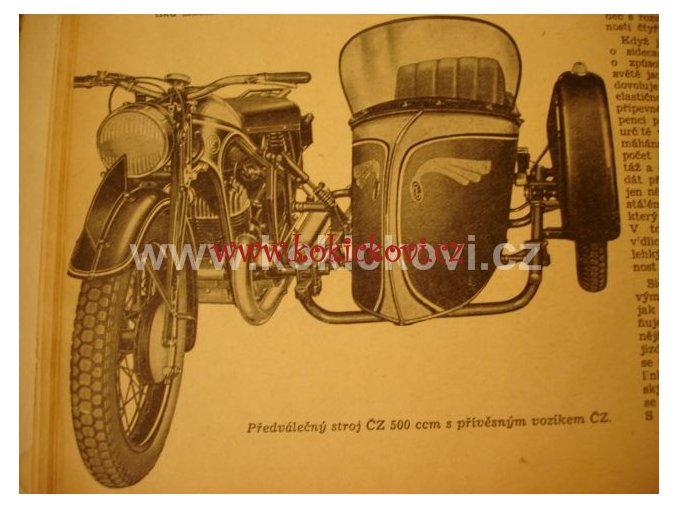 MOTOCYKL ROČNÍK 2 100% KOMPLET JAWA 500 AJ. ČÍSLA 13-36