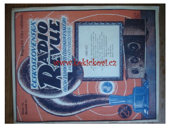 Československá radiorevue ROČNÍK 2 - Č.11