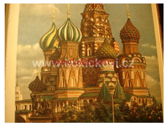 MOCKBA MOSCOW PRŮVODCE Z 50. LET ??????