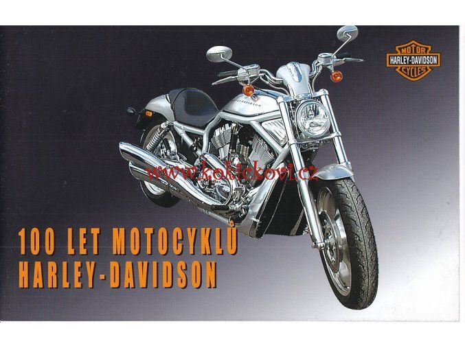 100 let motocyklů Harley-Davidson
