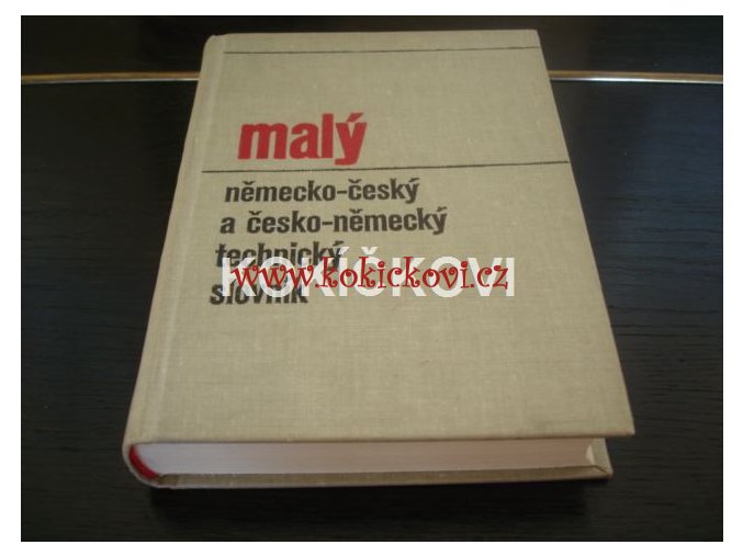 Malý německo-český a česko-německý technický slovník