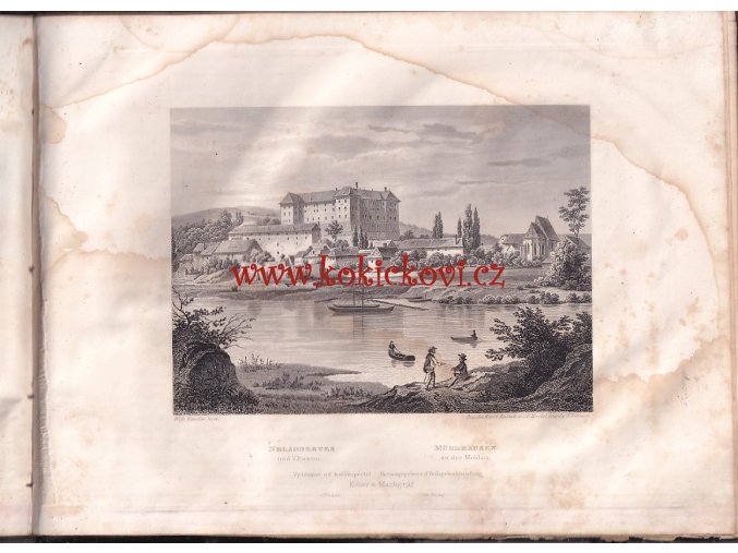Starožitnosti a památky země České - ocelorytiny 1860 díl 1
