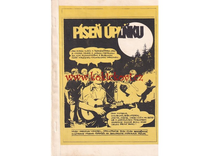 PÍSEŇ ÚPLŇKU 1986 JAROSLAV FOGLAR ČERMÁK RYCHLÉ ŠÍPY