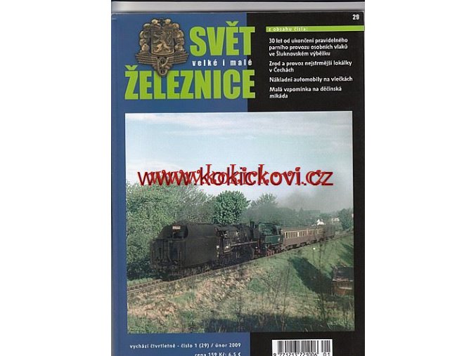 ČASOPIS SVĚT VELKÉ I MALÉ ŽELEZNICE 1/2009