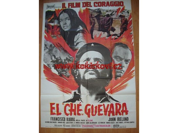 ORIGINAL VINTAGE 1968 ITALIAN FILM POSTER EL CHÉ GUEVARA