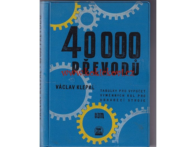 40 000 PŘEVODŮ SNTL 1961 V. KLEPAL