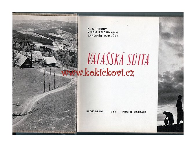 VALAŠSKÁ SUITA - BLOK 1966 - fotopublikace