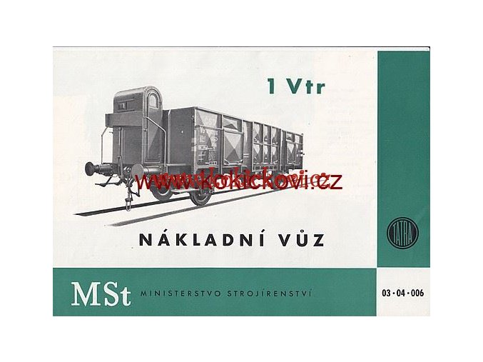 NÁKLADNÍVŮZ 1 Vtr TATRA PROSPEKT A4 1955