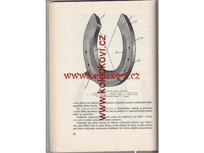 Podkúvačstvo 1957 Čollák Dionýz Hanulay Juraj podkovářství