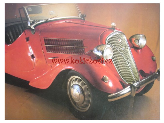 ŠKODA POPULAR MONTE CARLO - REKLAMNÍ FOTOGRAFIE 24*30CM PRESS FOTO