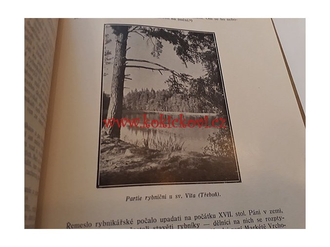 František Teplý Příspěvky k dějinám českého rybnikářství 1937