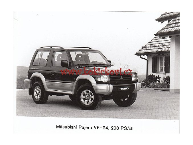 KONVOLUT 6KS FOTEK MITSUBISHI SIGMA - COLT TOP STAR -PAJERO - GALANT AJ.