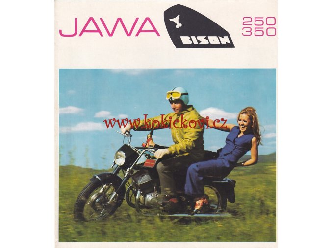 JAWA 250/623, 350/633 - Bizon (Bison) - prospekt - MOTOTECHNA