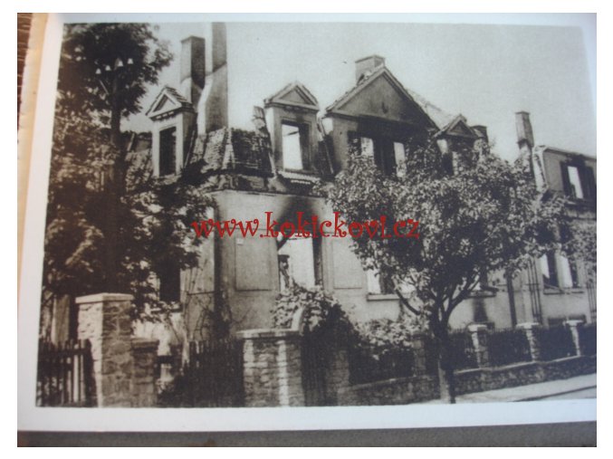 KVĚTEN OSUDOVÝ MĚSÍC MĚSTA VYŠKOVA 1945 - SOUBOR 20 POHLEDNIC - VYDAL ALOIS INDRA VYŠKOV