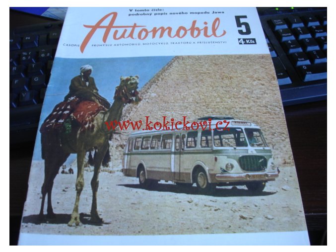 ČASOPIS AUTOMOBIL ČÍSLO 5/1959 - 1 KOMPLETNÍ ZACHOVALÉ ČÍSLO