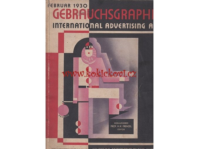 Gebrauchsgraphik International Advertising Art Februar 1930 - REYNALDO LUZA - STUDIE