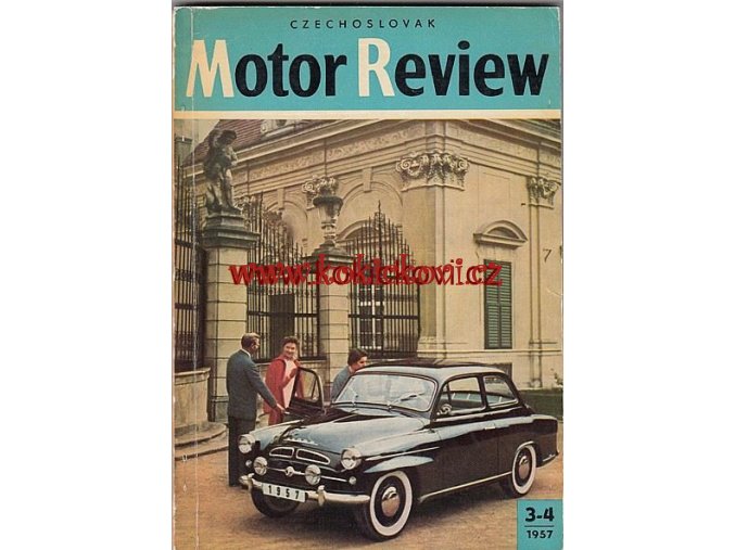 CZECHOSLOVAK Motor - Revue - 1957 - Škoda, Tatra, Praga - PROSPEKTOVÝ KATALOG VOZIDEL