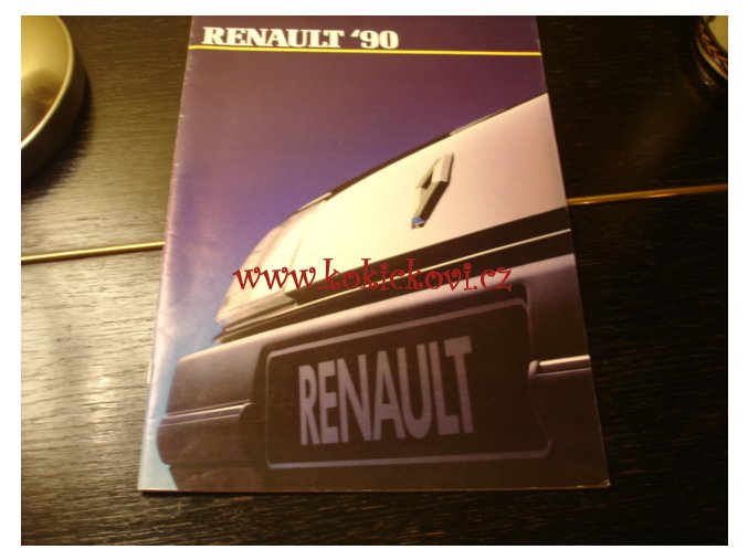RENAULT ´90 - REKLAMNÍ PROSPEKT / KATALOG A4 - 36 STRAN PĚKNÝ STAV