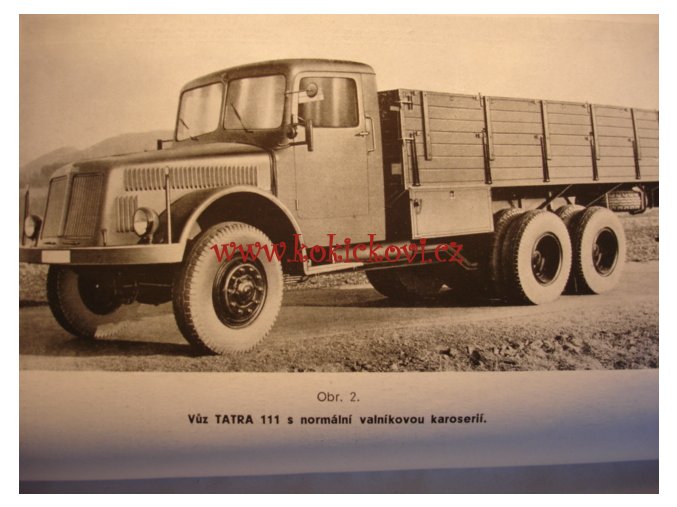 TATRA 111 - PŘIRUČKA PRO ŘIDIČE VOZU - 1951 - A5 - 192 STRAN