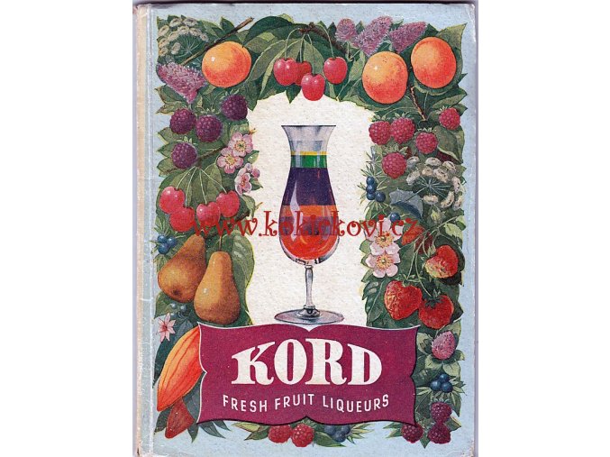 KATALOG LIHOVIN - KORD - 1951 - FOTO JAROSLAV ŠÁLEK - ILLEK & PAUL - DESIGN ALOIS HRDLIČKA