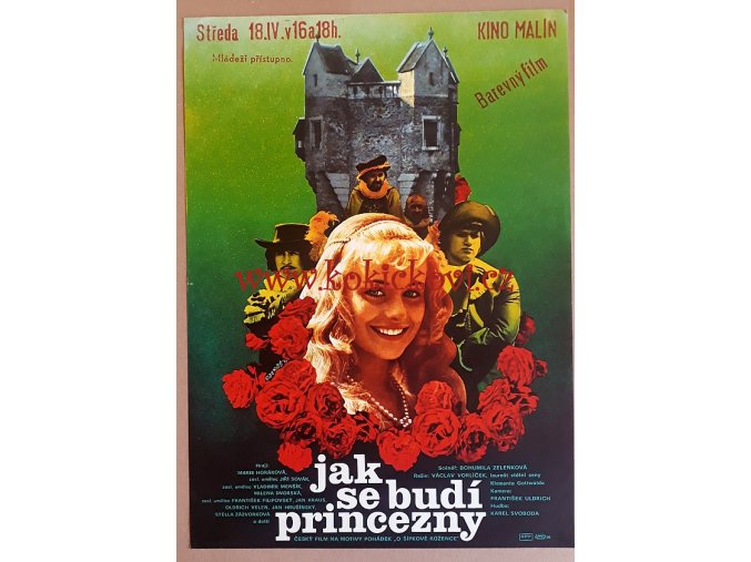 FILMOVÝ PLAKÁT A3 - JAK SE BUDÍ PRINCEZNY