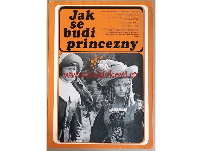 FILMOVÝ PLAKÁT A3 - JAK SE BUDÍ PRINCEZNY