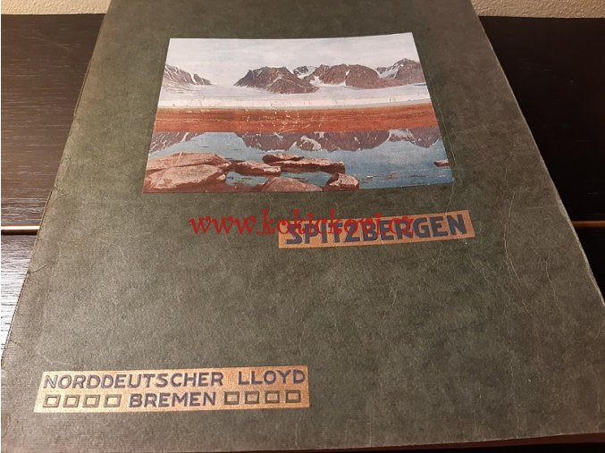 NORDDEUTSCHER LLOYD BREMEN - SPITZBERGEN - PHOTOS - 1910