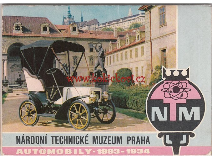 ERICH EINHORN - AUTOMOBILY 1893-1934 - NÁRODNÍ TECHNICKÉ MUZEUM KOLEKCE 15 SNÍMKŮ