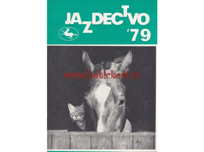 Jazdectvo 1-12 (1979) - časopis pre chov koní a jazdecký šport  - unikátní komplet KRÁSNÝ STAV