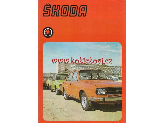 Škoda 120 L, 105 S, 120 LS, 110 R, GLS - reklamní prospekt