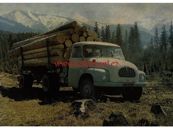 TATRA 138 - 1 list A4 - REKLAMNÍ PROSPEKT / LETÁK