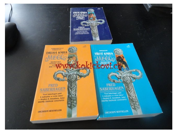 Kniha mečů (první, druhá a třetí) - set 3 knih - Fred Saberhagen
