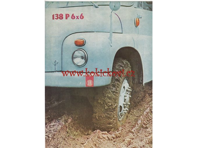 Tatra 138 P 6 x 6 - 1965 - REKLAMNÍ PROSPEKT IA STAV