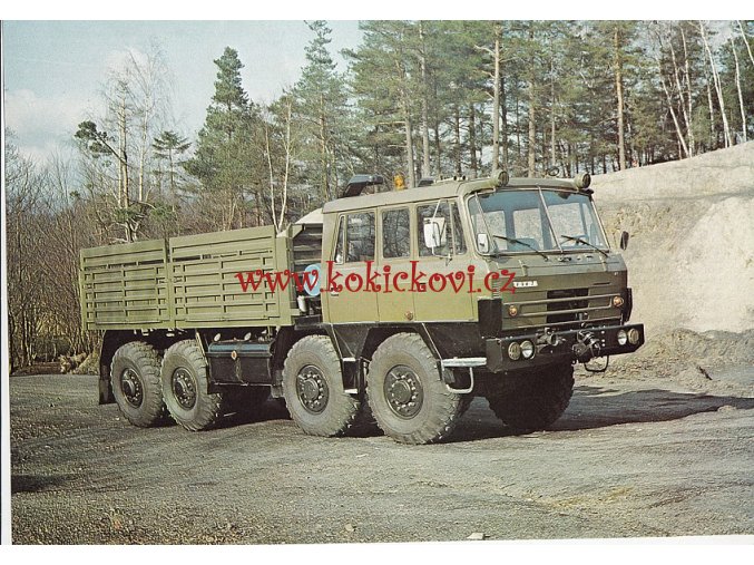 Tatra 815 VT 26 265 8x8 1R - REKLAMNÍ PROSPEKT - ANGLICKY