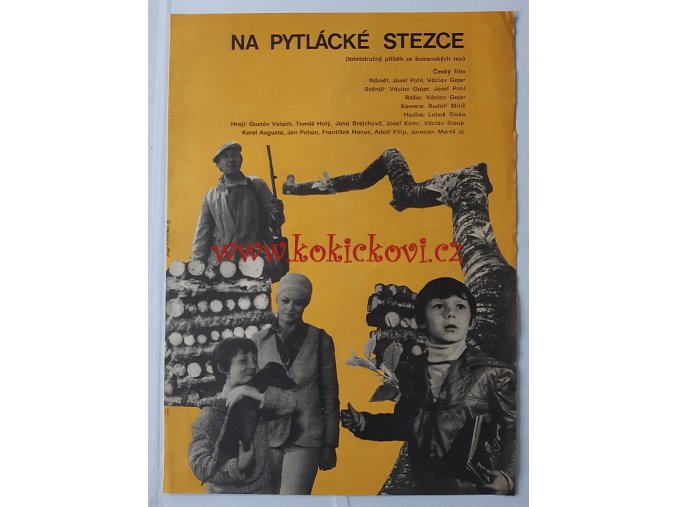 NA PYTLÁCKÉ STEZCE - filmový plakát - Tomáš Holý