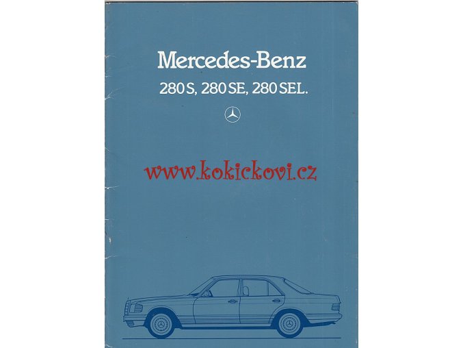 Mercedes - Benz 280 S, 280 SE a 280 SEL - prospekt - 1983 -32 stra A4